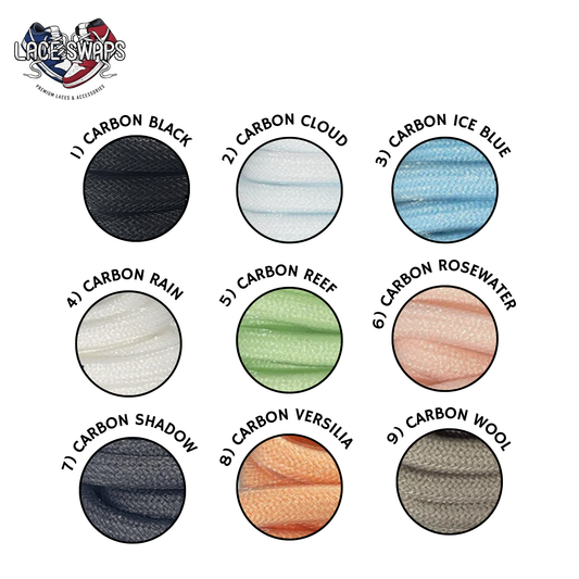 Premium Boost Carbon Series Shoelaces