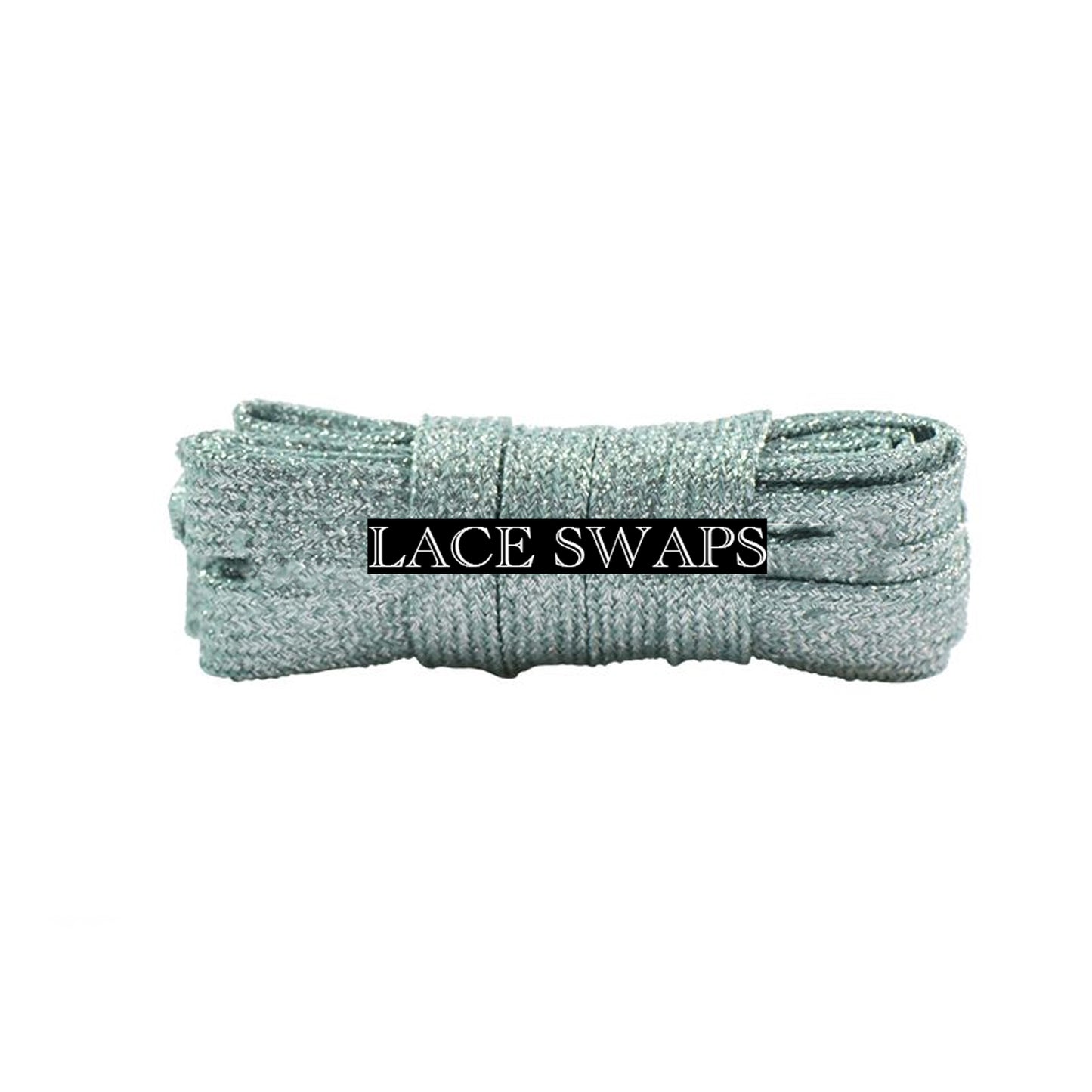 Flat Glitter Wide Shoelaces