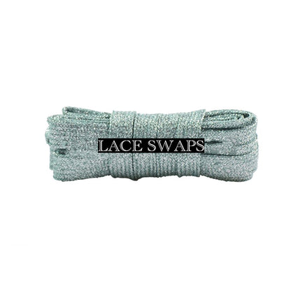 Flat Glitter Wide Shoelaces
