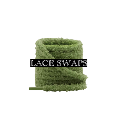 Flat Fluffy Shoelacs