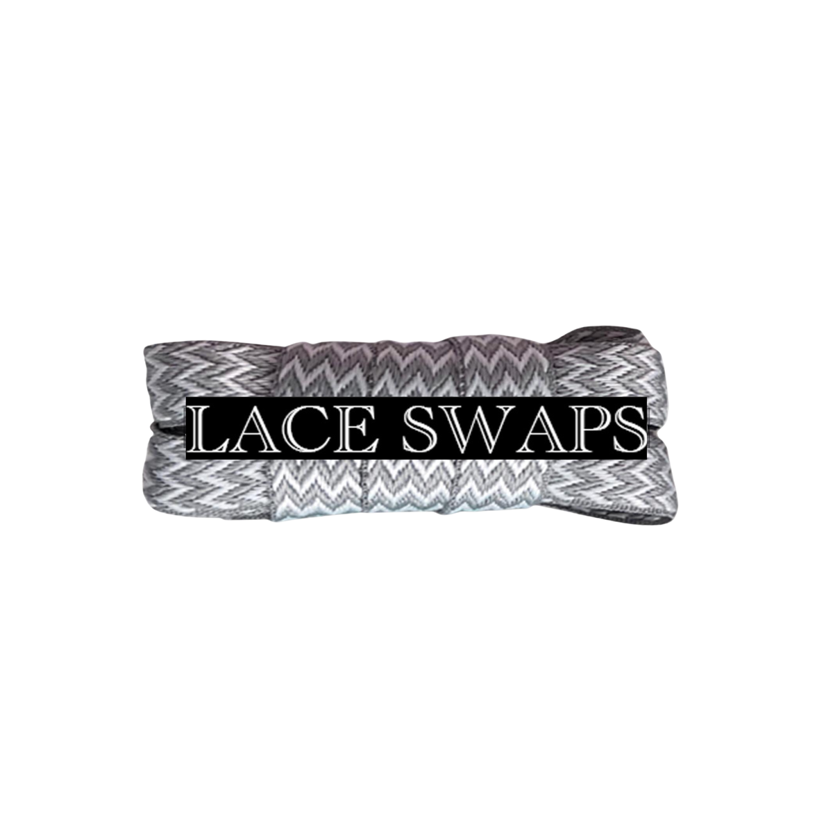 W-Threaded Pattern Premium Double Layer Flat Shoelaces