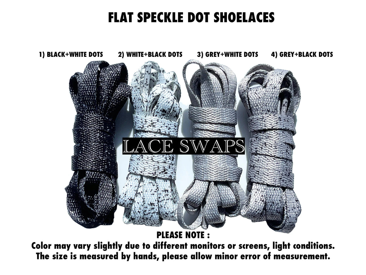 Speckle Dot Shoelaces