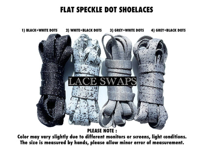 Speckle Dot Shoelaces