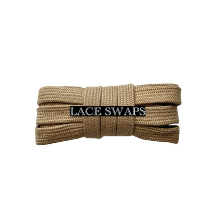 Double Layer Cotton Shoelaces