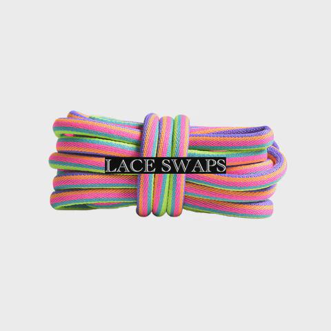 Tubular Half Round Shoelaces