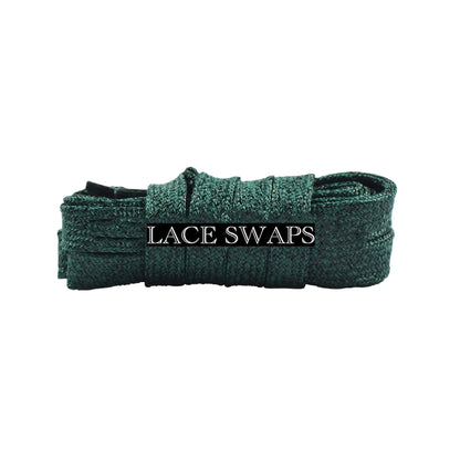 Flat Glitter Wide Shoelaces