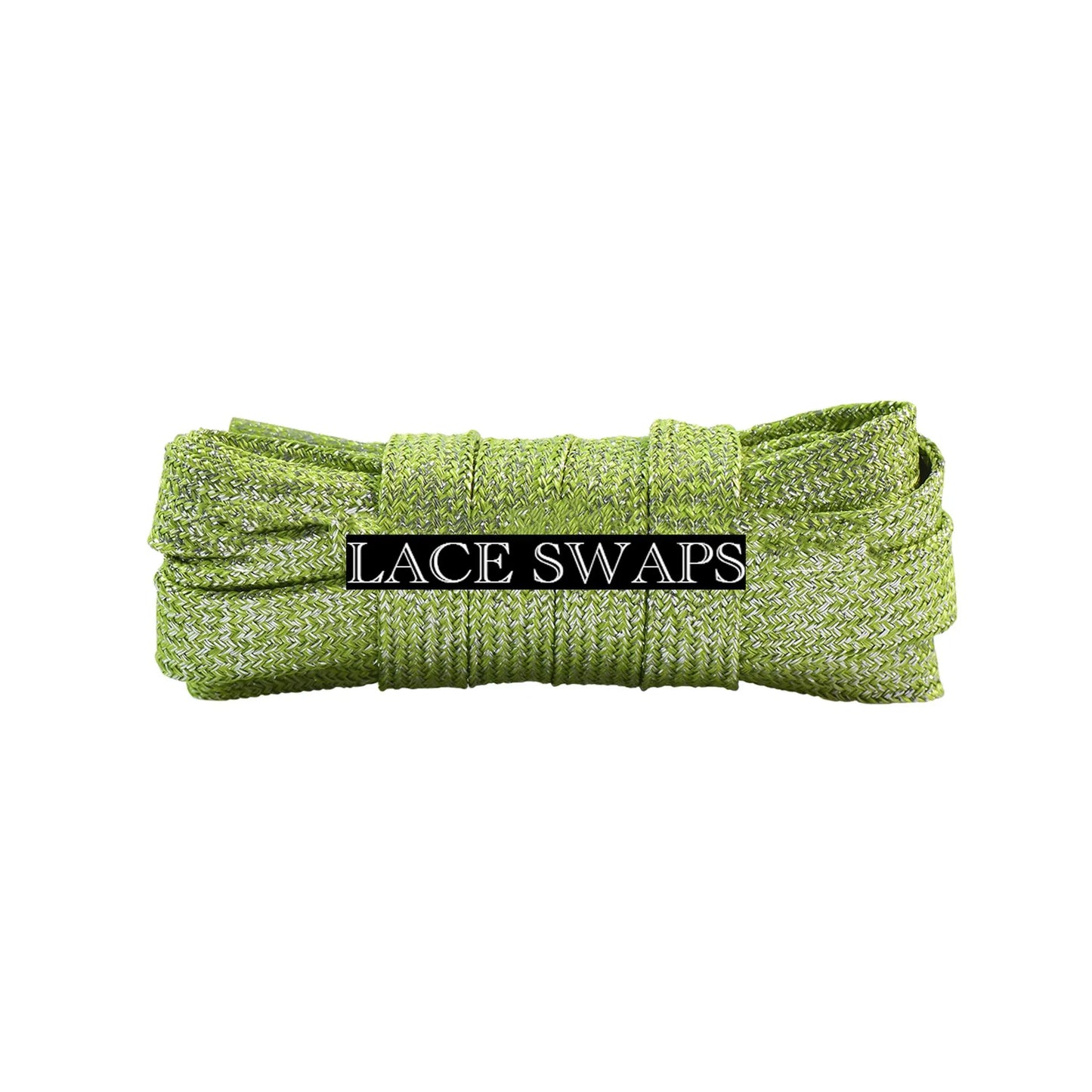 Flat Glitter Wide Shoelaces