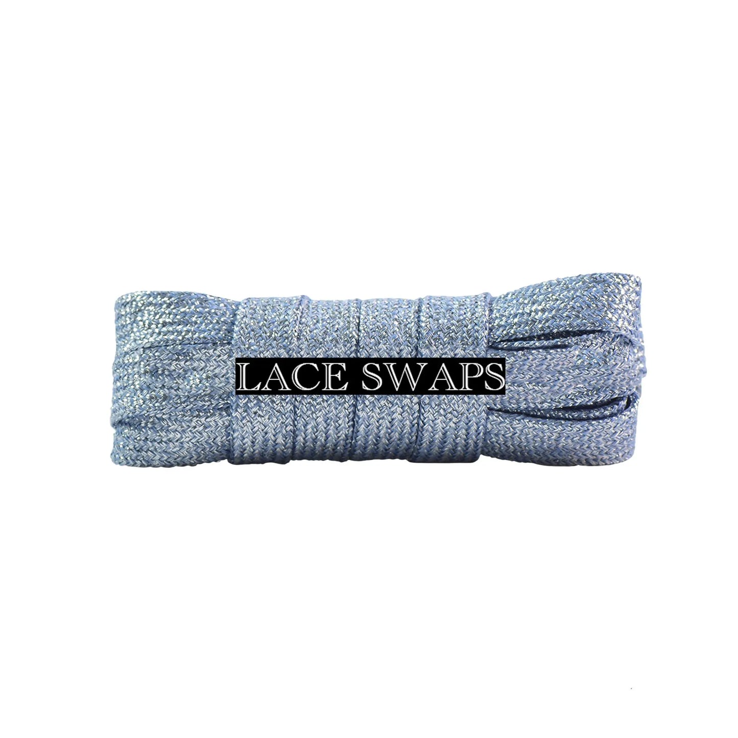 Flat Glitter Wide Shoelaces