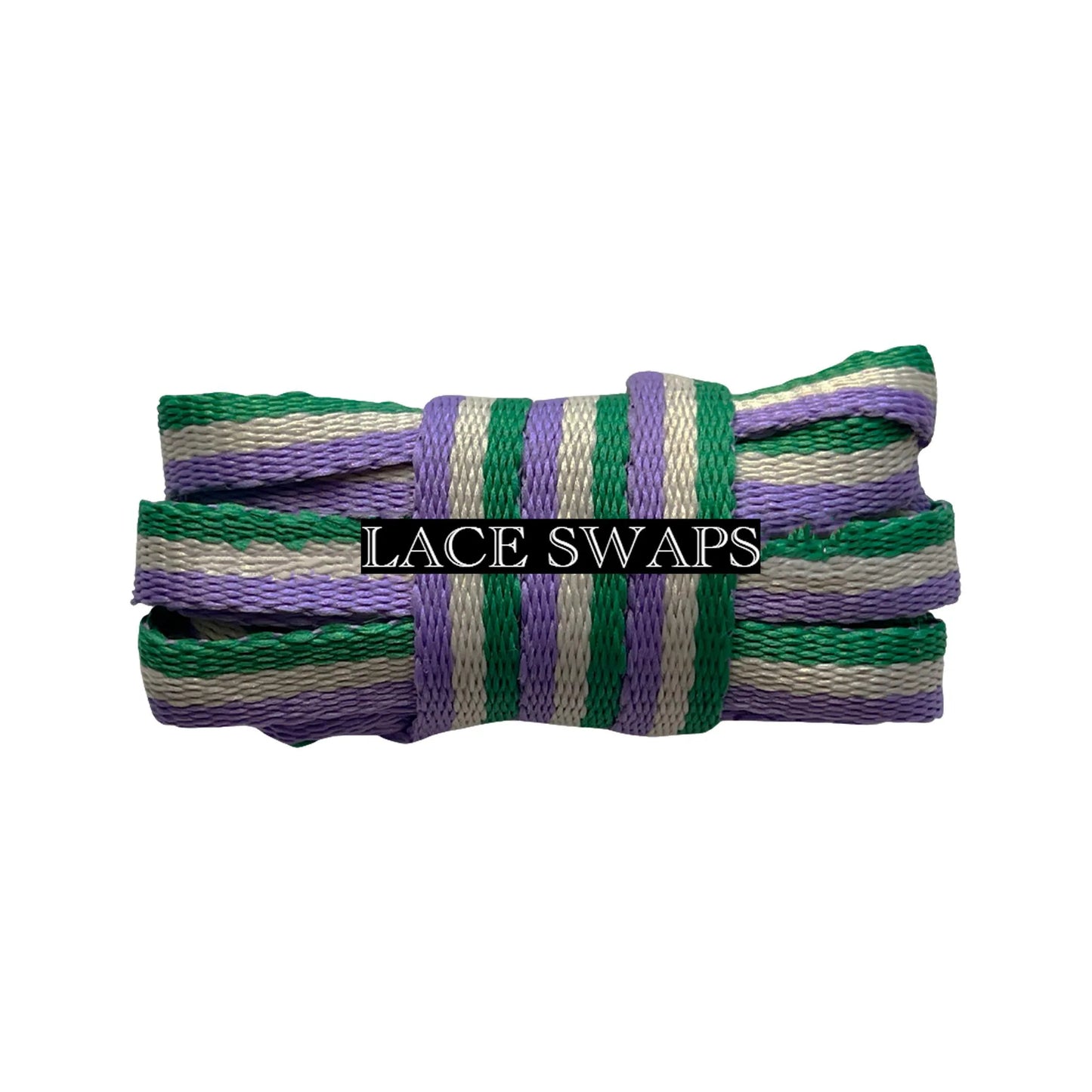Multicolor Flat Shoelaces