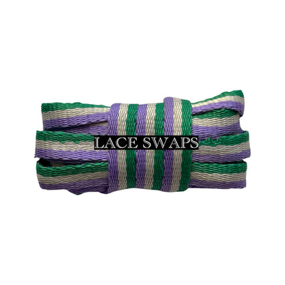 Multicolor Flat Shoelaces
