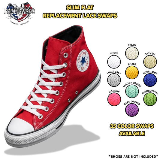 Flat Slim Shoelaces