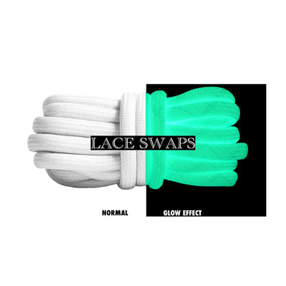 Glow In The Dark Classic Rope Shoelaces