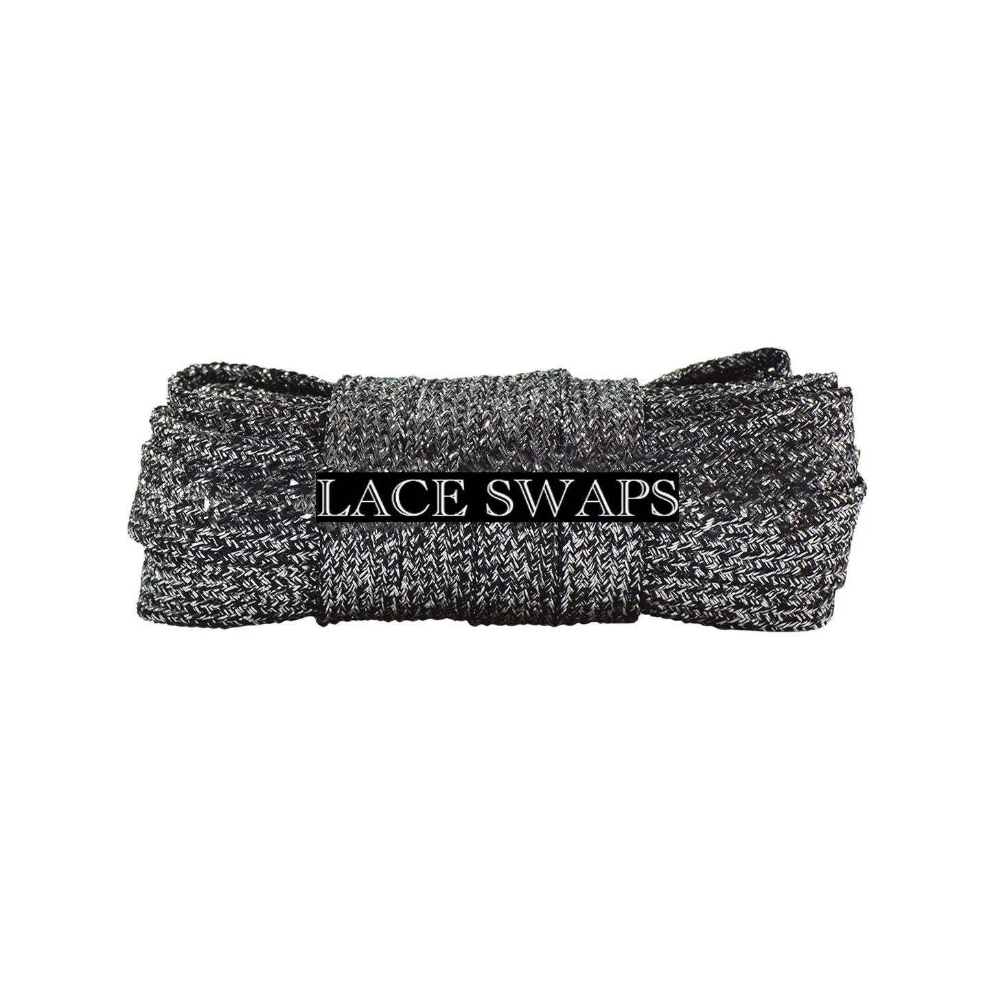 Flat Glitter Wide Shoelaces