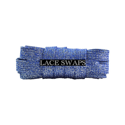 Flat Glitter Wide Shoelaces