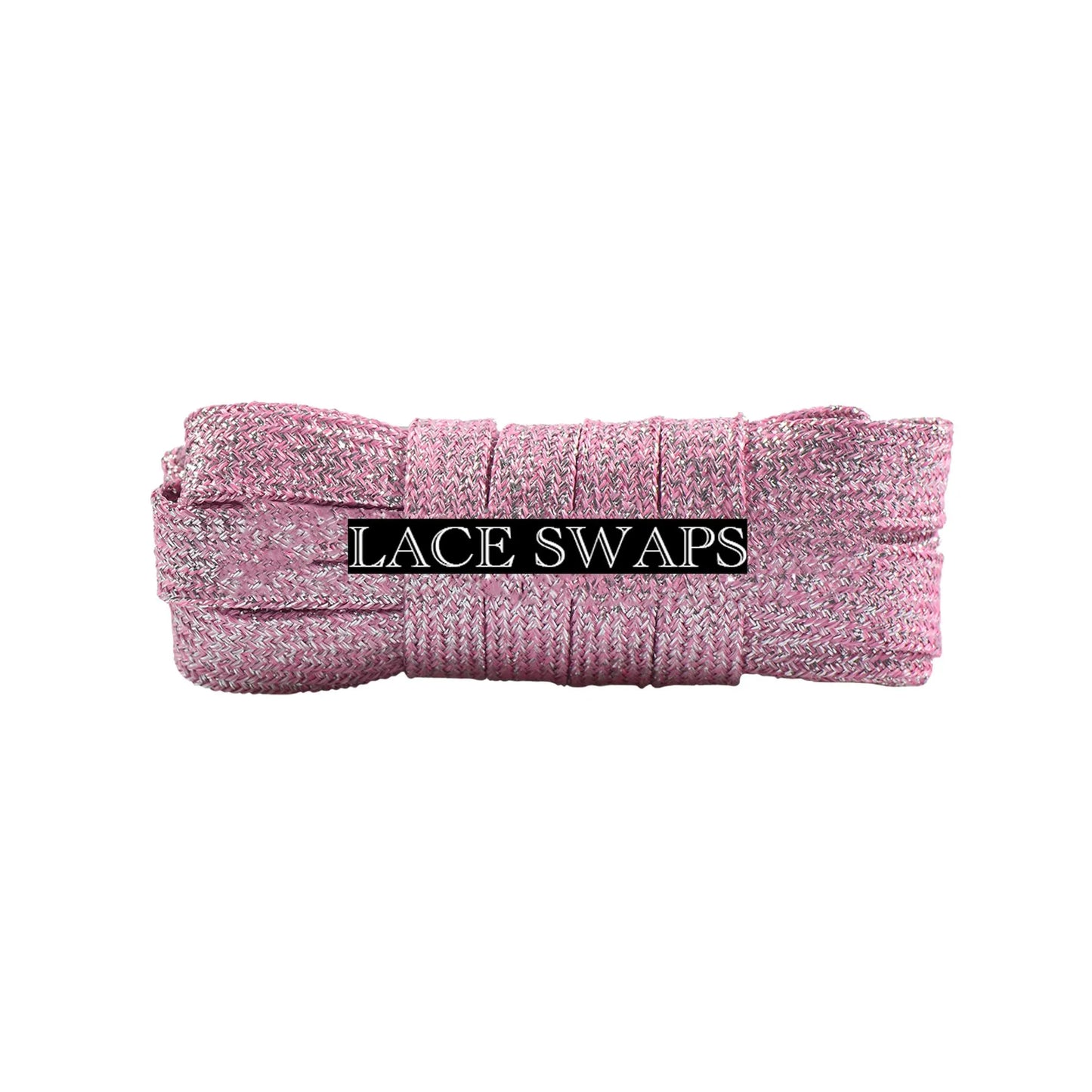 Flat Glitter Wide Shoelaces
