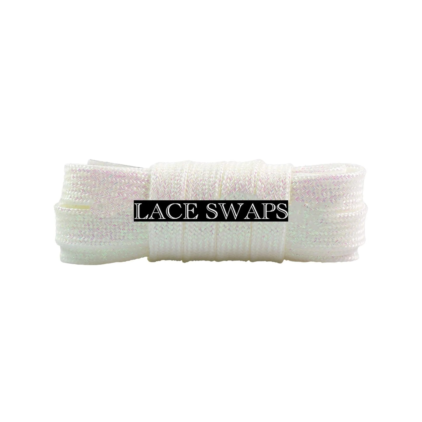Flat Glitter Wide Shoelaces