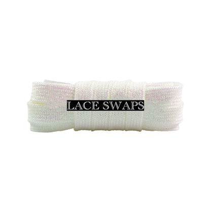 Flat Glitter Wide Shoelaces