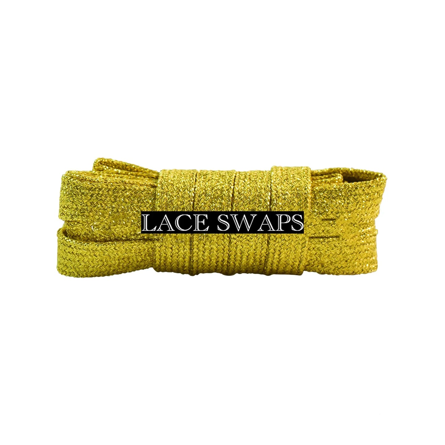 Flat Glitter Wide Shoelaces