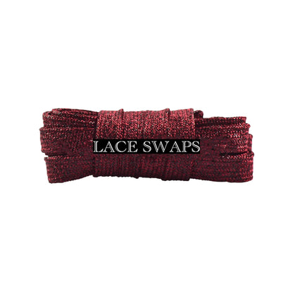 Flat Glitter Wide Shoelaces