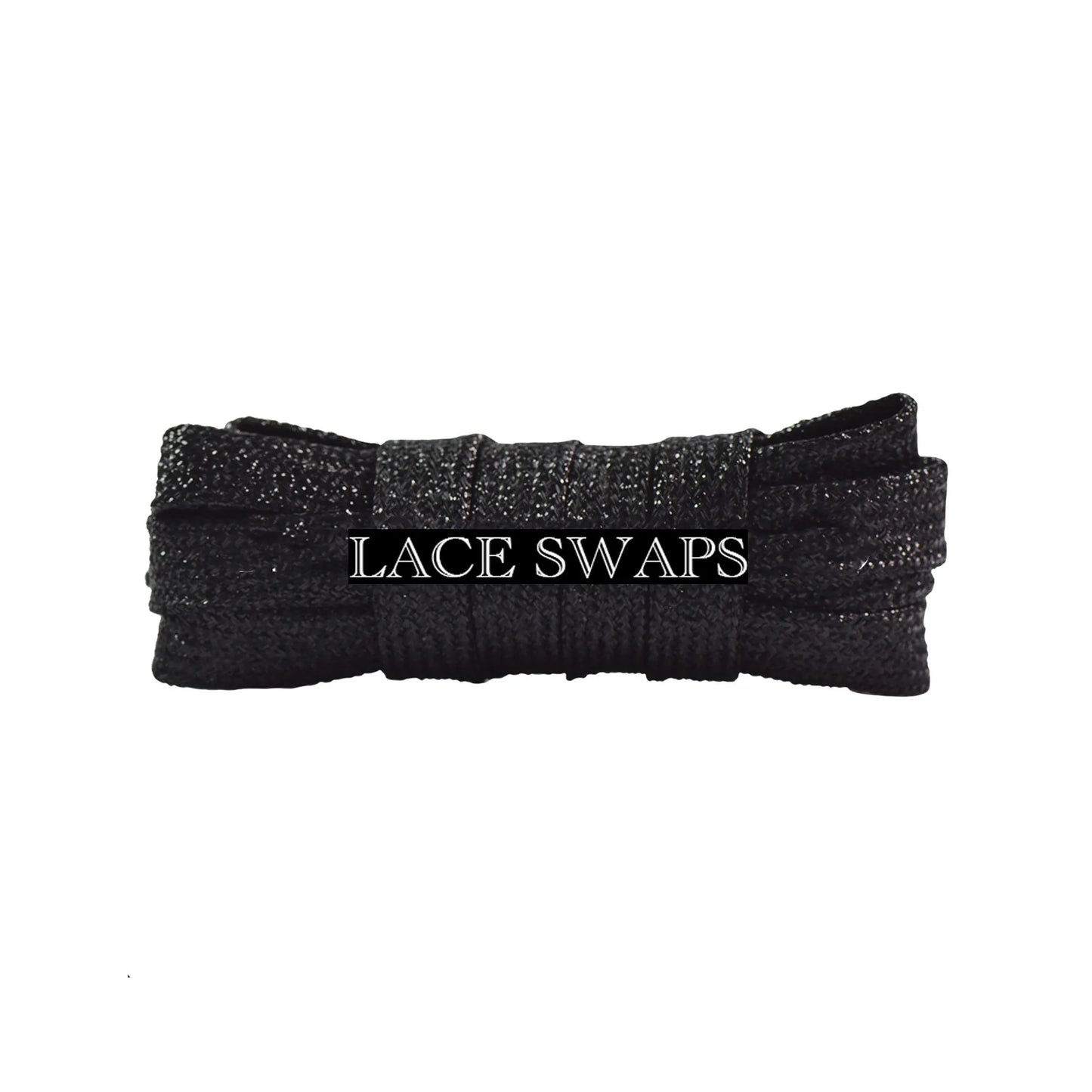 Flat Glitter Wide Shoelaces