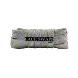 Flat Glitter Wide Shoelaces