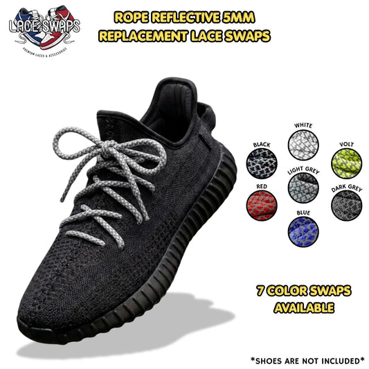 Classic Rope Reflective Shoelaces