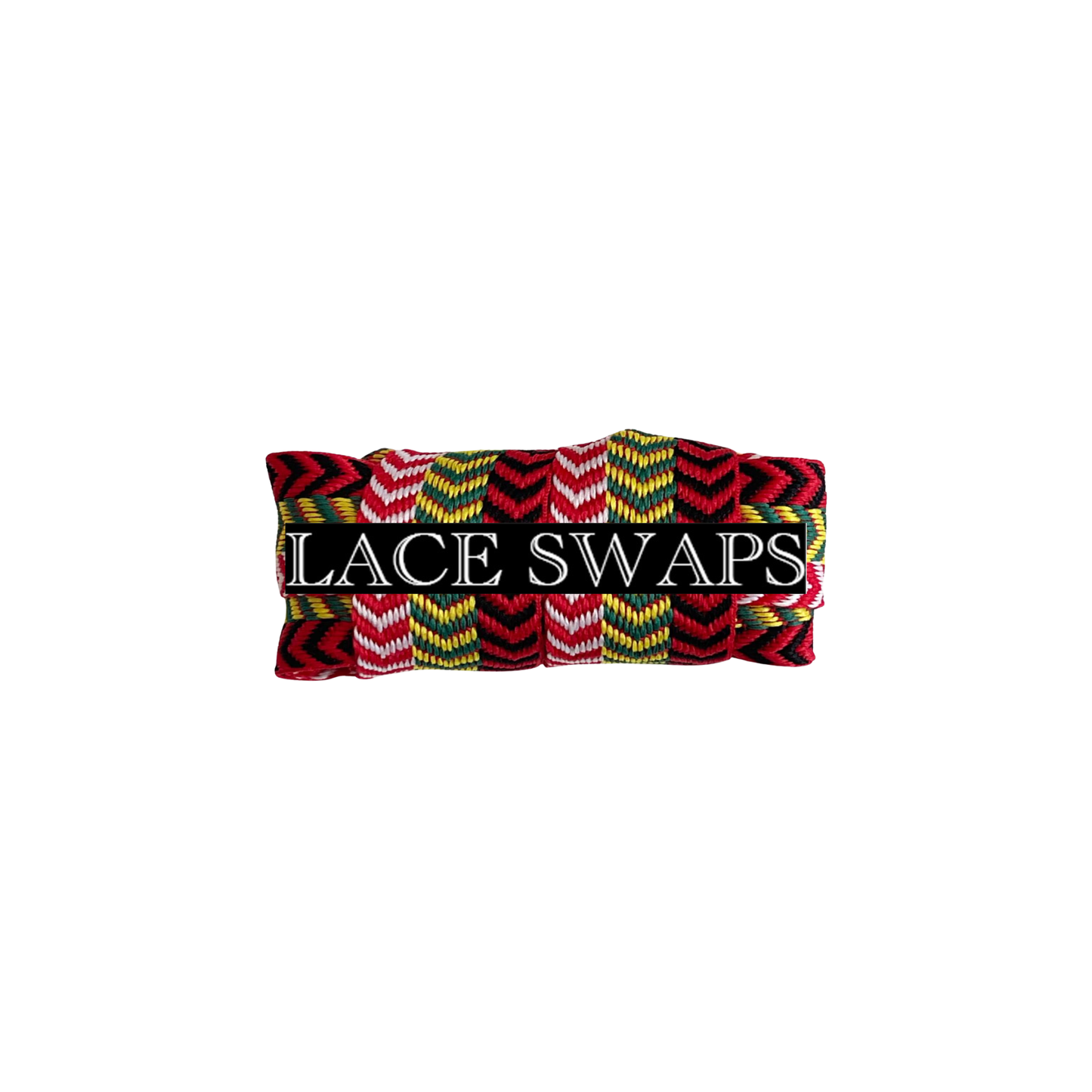 Premium W-Threaded Pattern Wide Flat Shoelaces