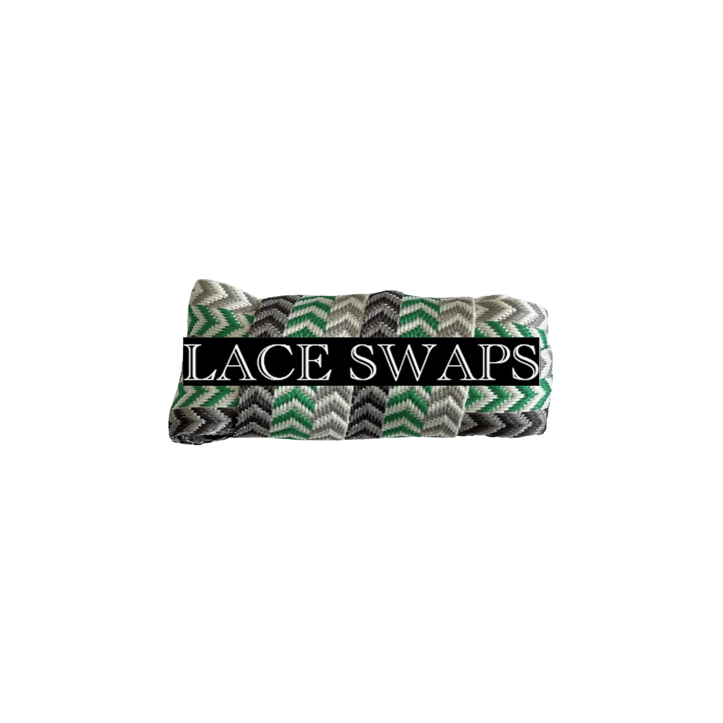 Premium W-Threaded Pattern Wide Flat Shoelaces