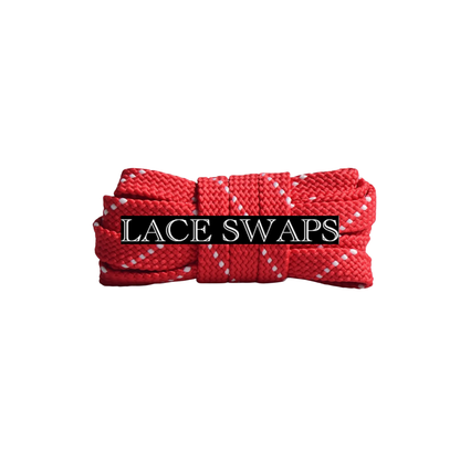 Pattern Flat Double Threaded Shoelaces