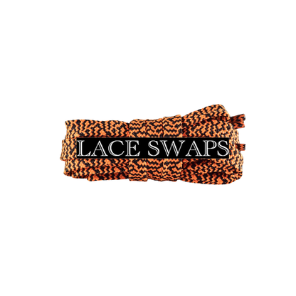 Flat Turing Pattern Two Tone Shoelaces