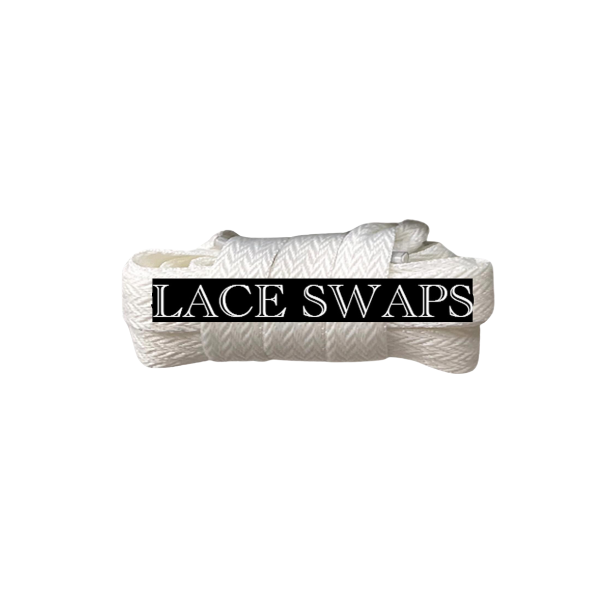 W-Threaded Pattern Premium Double Layer Flat Shoelaces