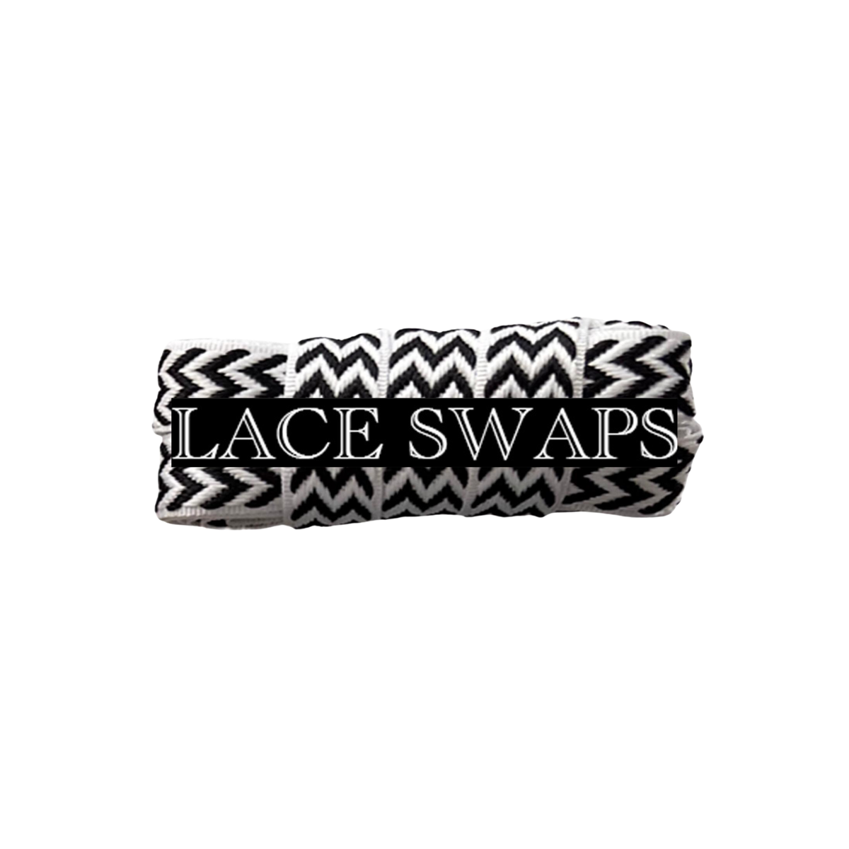 W-Threaded Pattern Premium Double Layer Flat Shoelaces