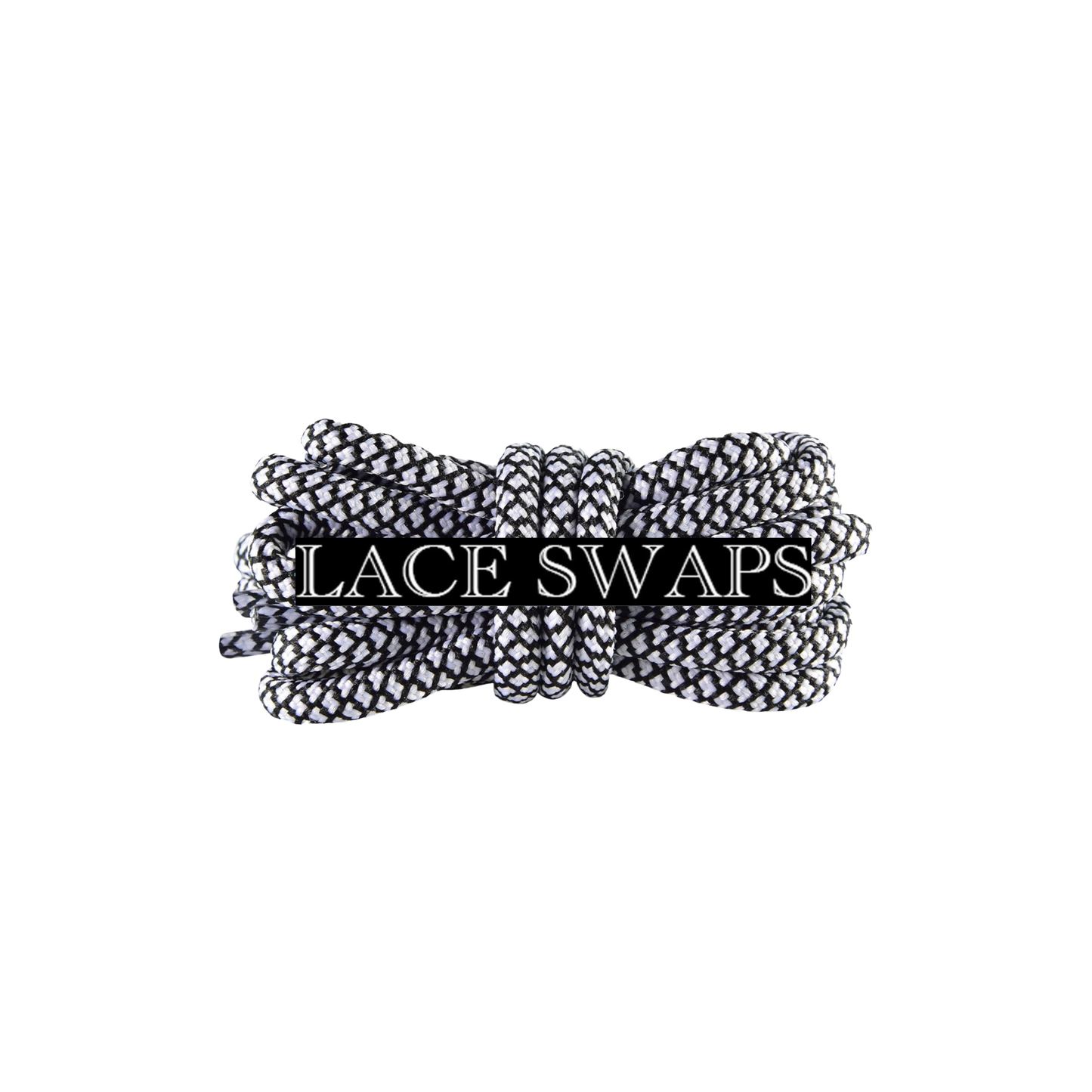 Two Tone Dual Pattern Classic Shoelaces