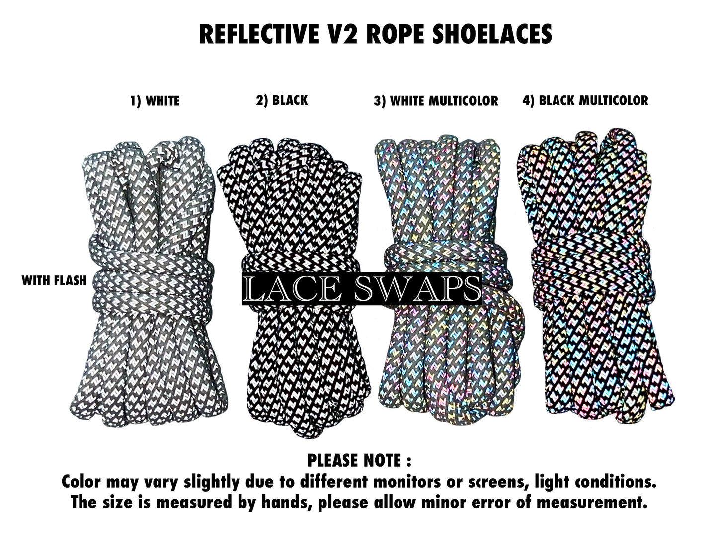 Rope V2 Reflective Shoelaces
