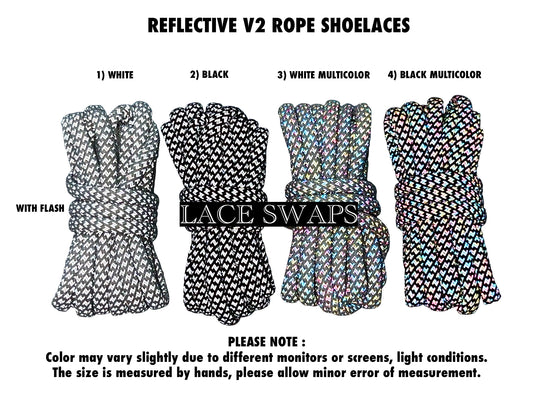 Rope V2 Reflective Shoelaces
